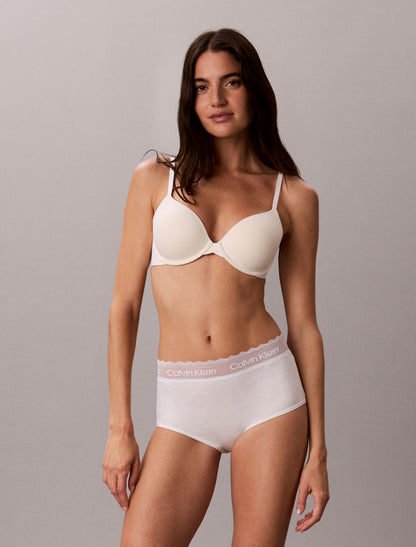 Calvin Klein Icon Cotton Lace Trim Boyshort