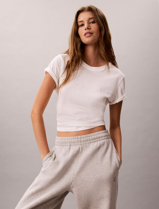 Calvin Klein Terry Lounge Crewneck Sleep T-Shirt