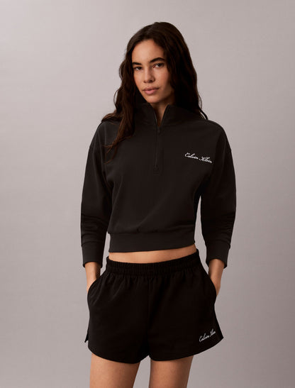Calvin Klein Logo Cotton Jersey Sleep Short