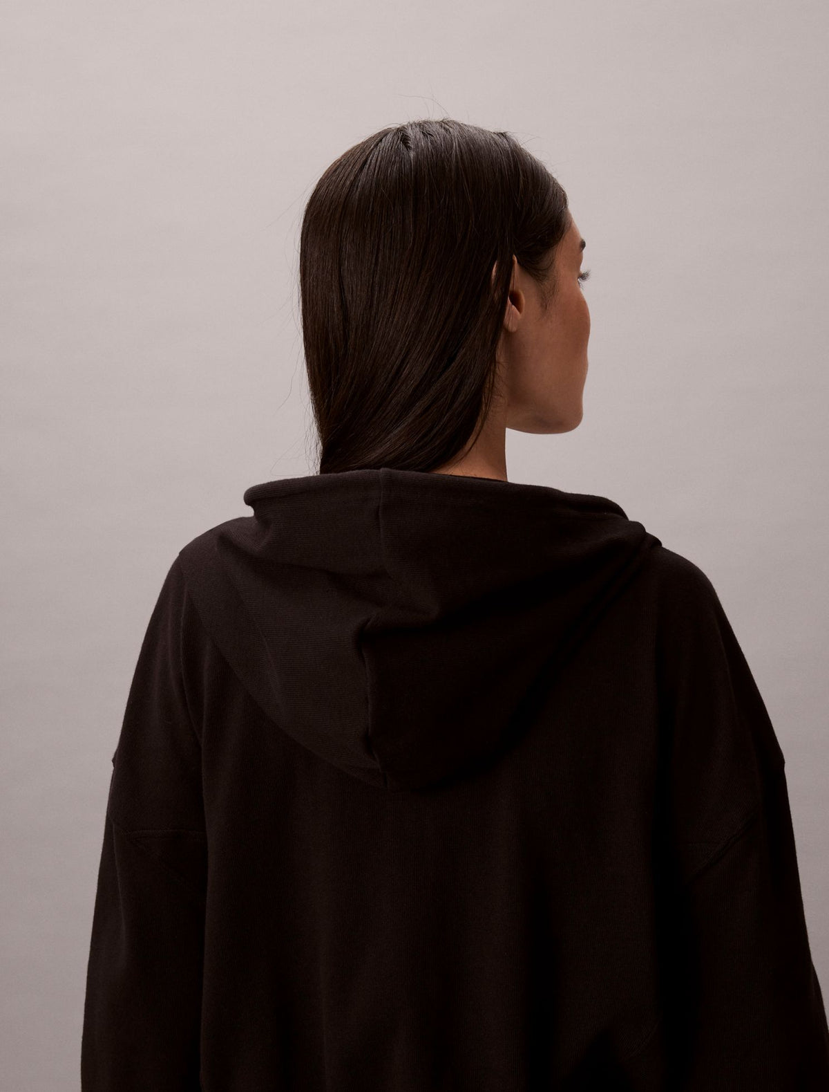 Calvin Klein Logo Cotton Jersey Full Zip Hoodie