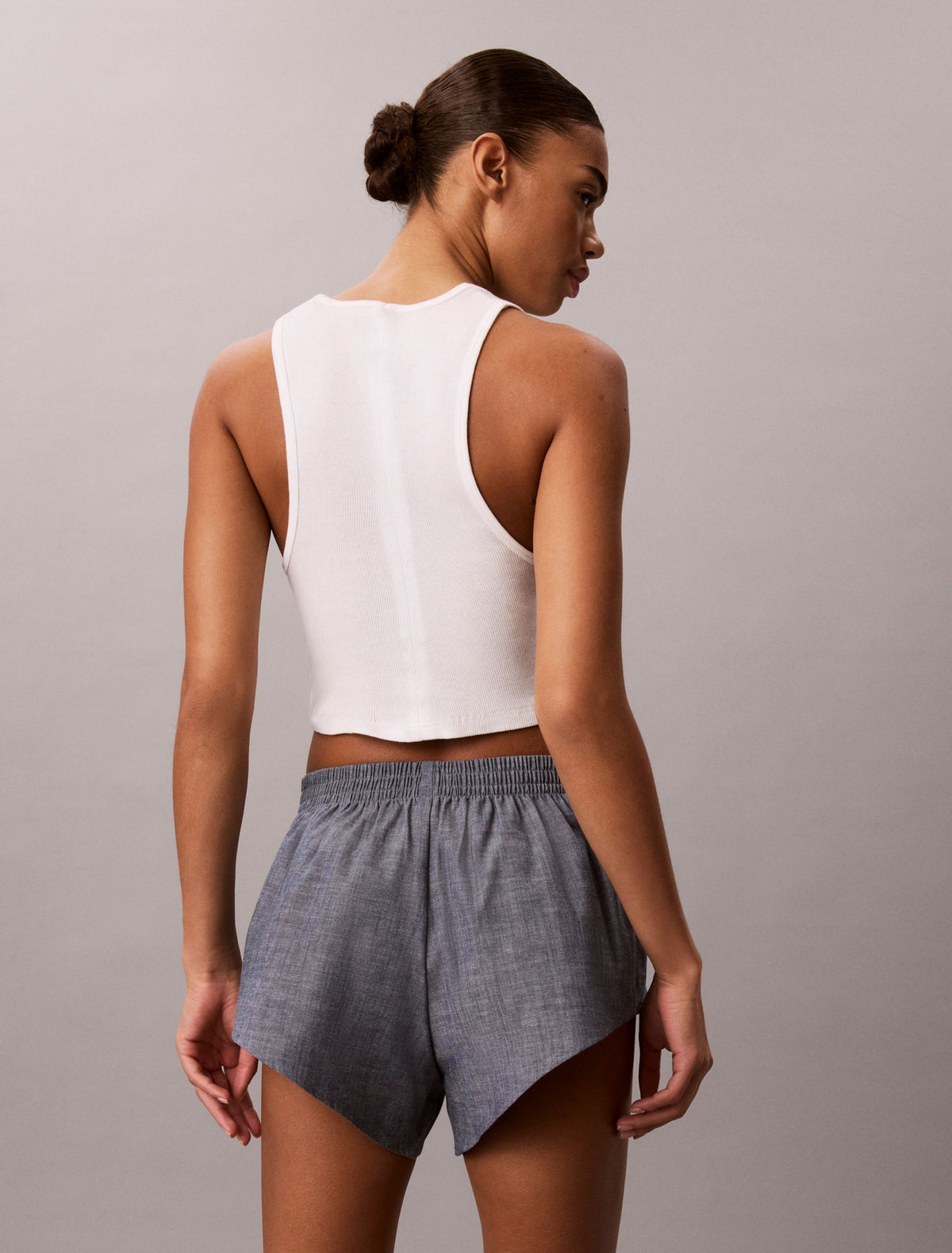 Calvin Klein Chambray Sleep Shorts