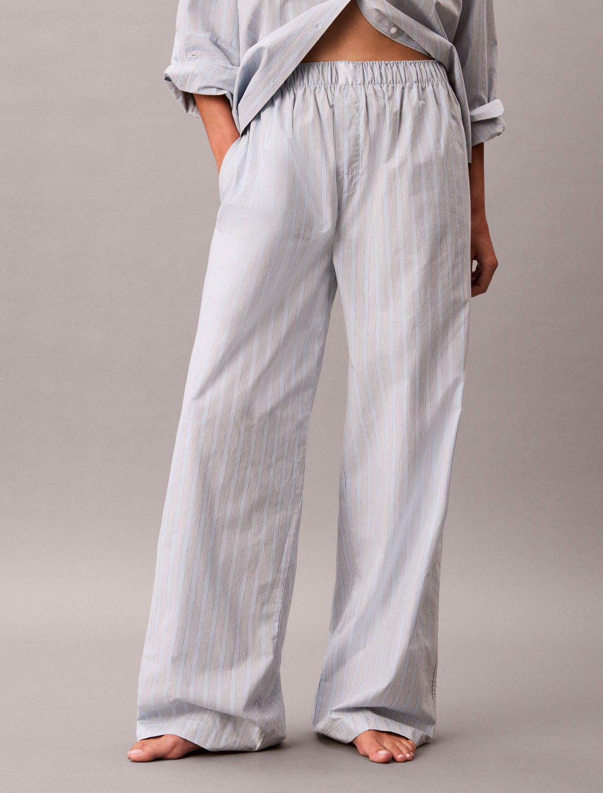 Calvin Klein Cotton Poplin Sleep Pants