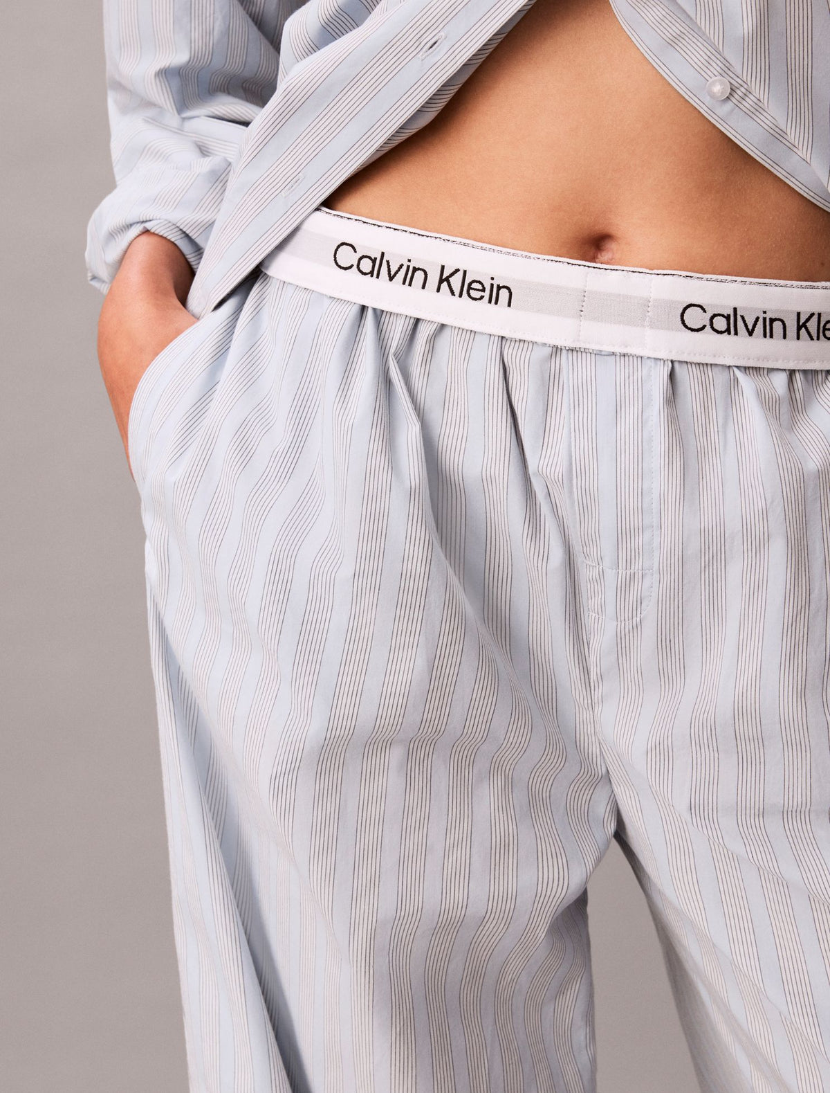 Calvin Klein Cotton Poplin Sleep Pants