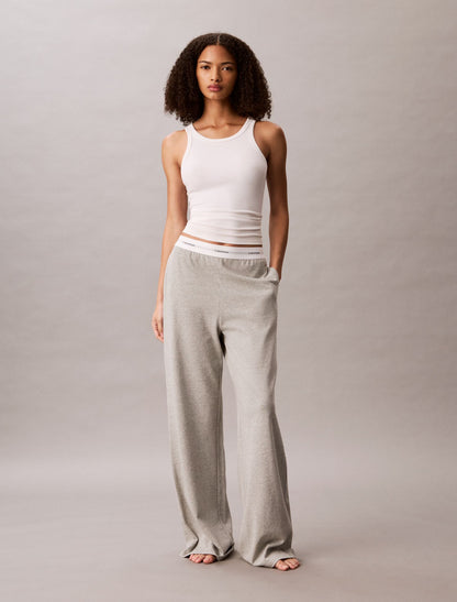 Calvin Klein Logo Cotton Jersey Sleep Pant