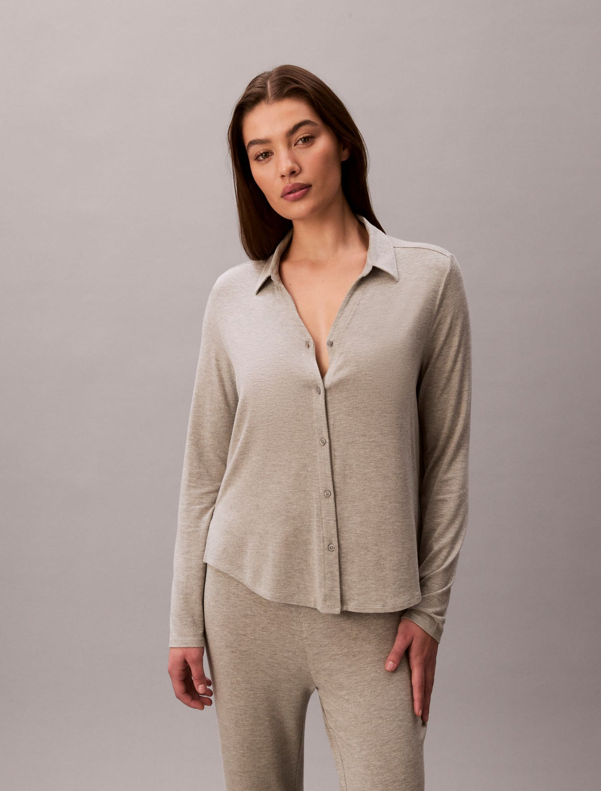 Calvin Klein Ultra Soft Modal Shirt and Pants Set