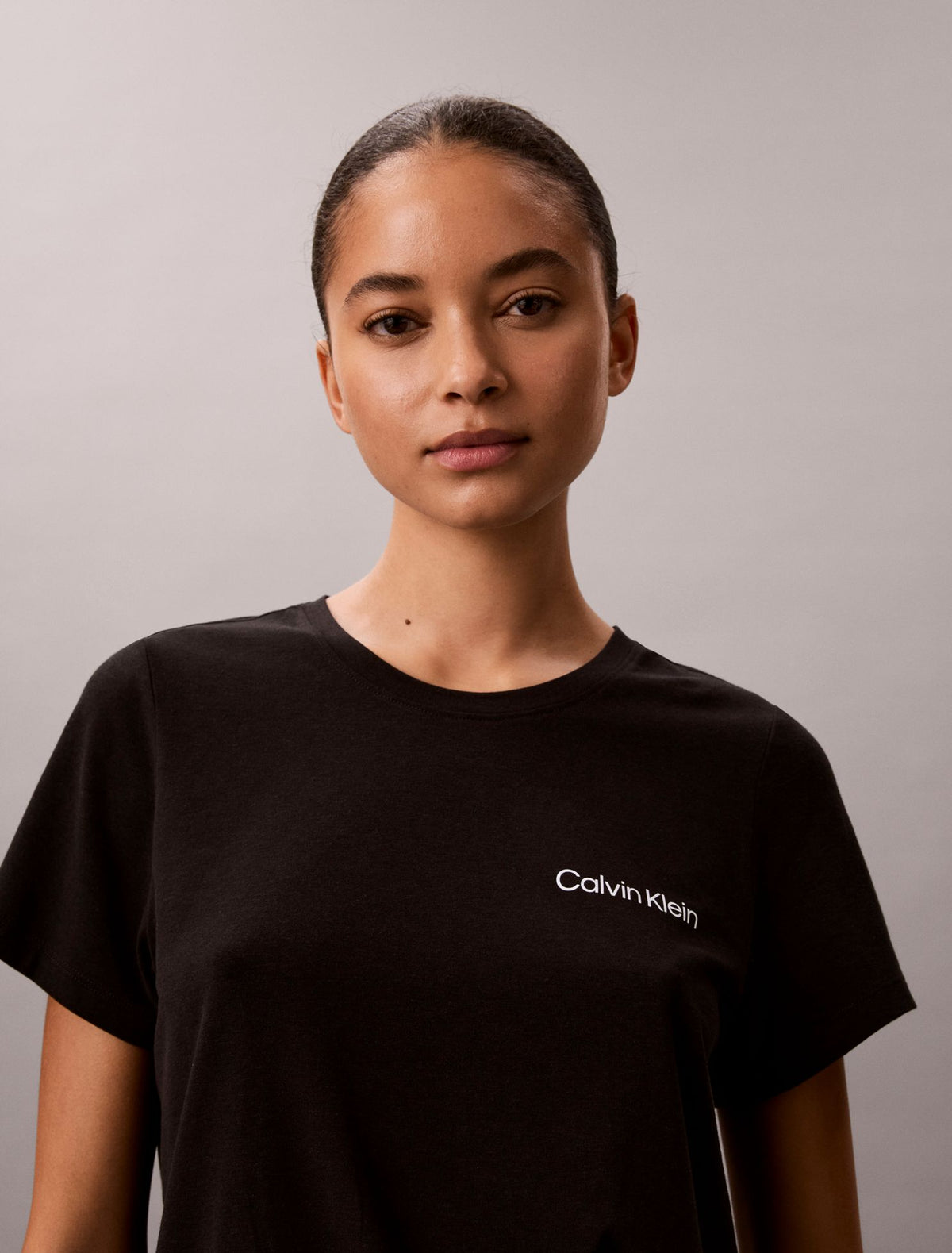 Calvin Klein Viscose Cotton Blend Tee and Shorts Set