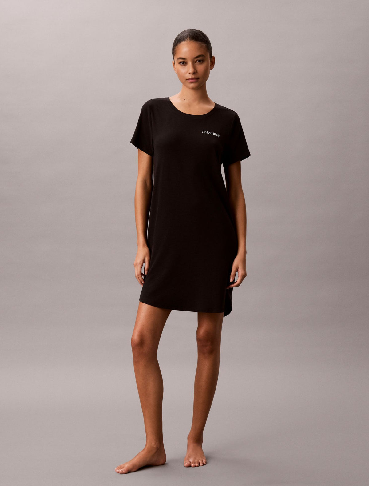 Calvin Klein Viscose Cotton Blend Night Shirt