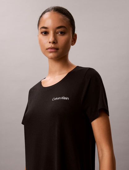 Calvin Klein Viscose Cotton Blend Night Shirt