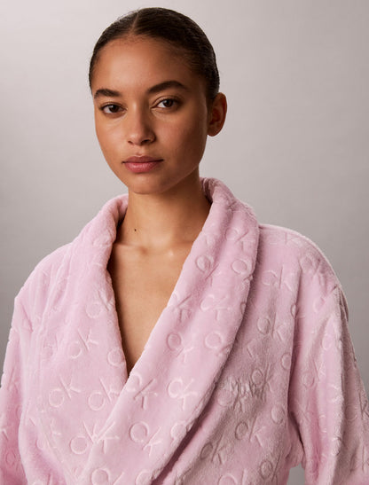 Calvin Klein Allover Logo Robe