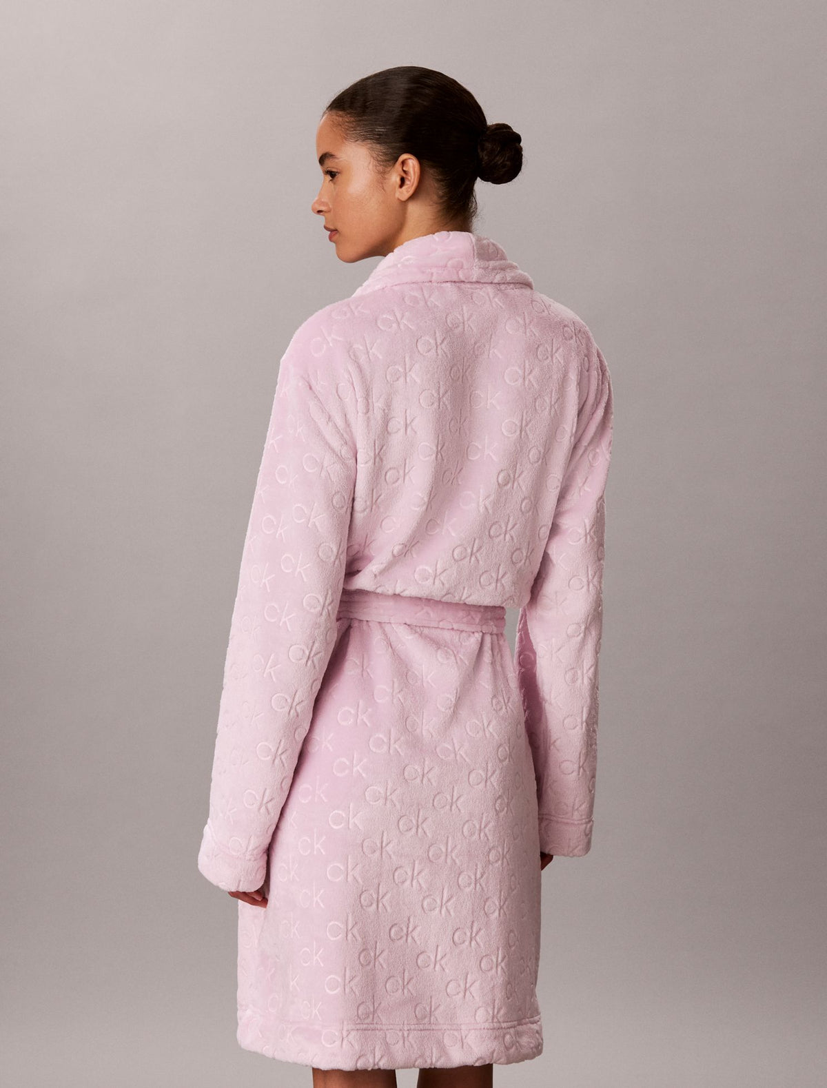 Calvin Klein Allover Logo Robe