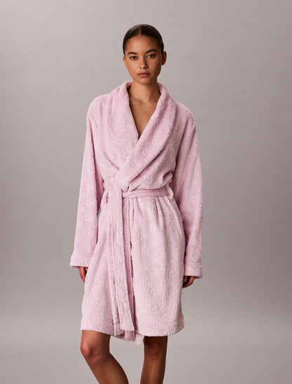 Calvin Klein Allover Logo Robe