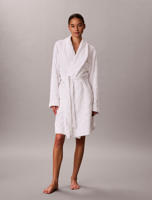 Calvin Klein Allover Logo Robe