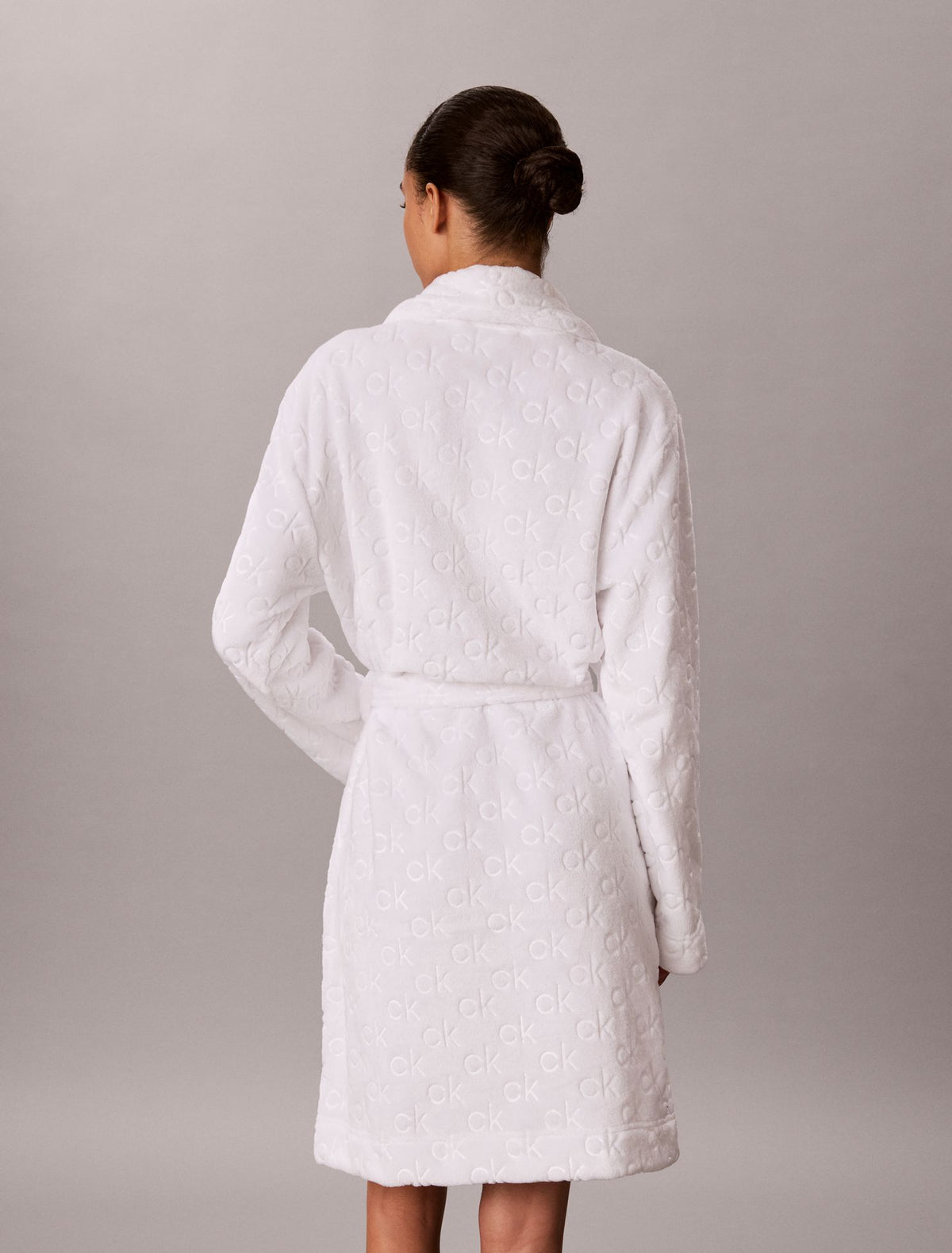 Calvin Klein Allover Logo Robe