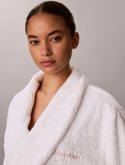 Calvin Klein Allover Logo Robe