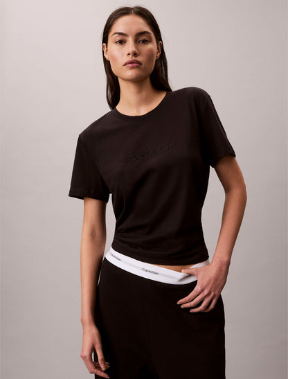 Calvin Klein Terry Lounge Crewneck Sleep T-Shirt