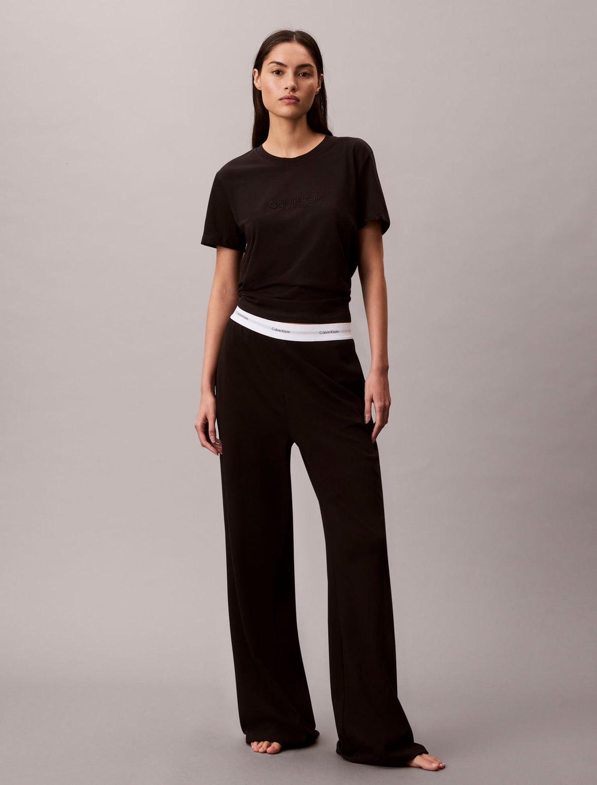 Calvin Klein Terry Lounge Crewneck Sleep T-Shirt
