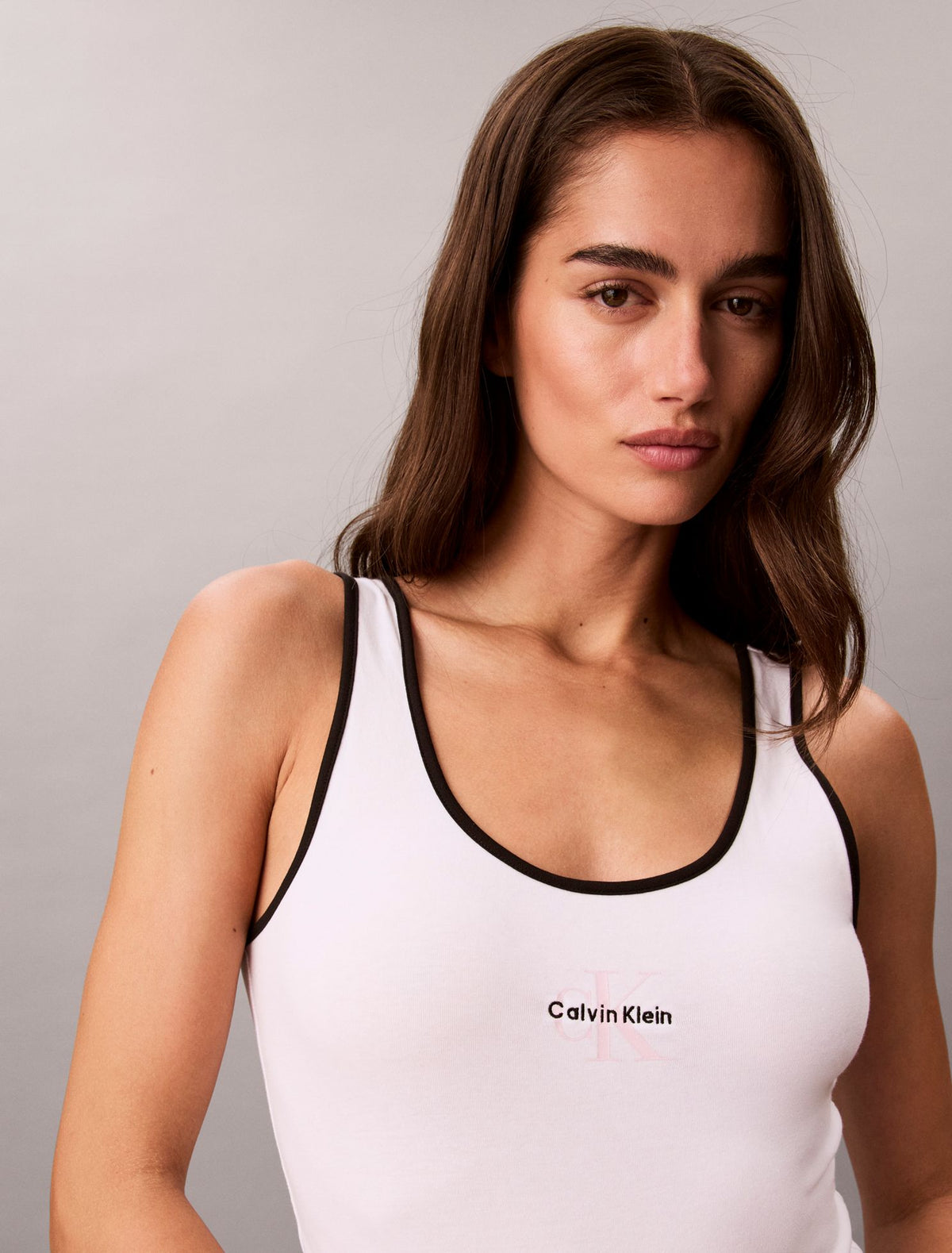 Calvin Klein Cotton Stretch Lounge Tank Top