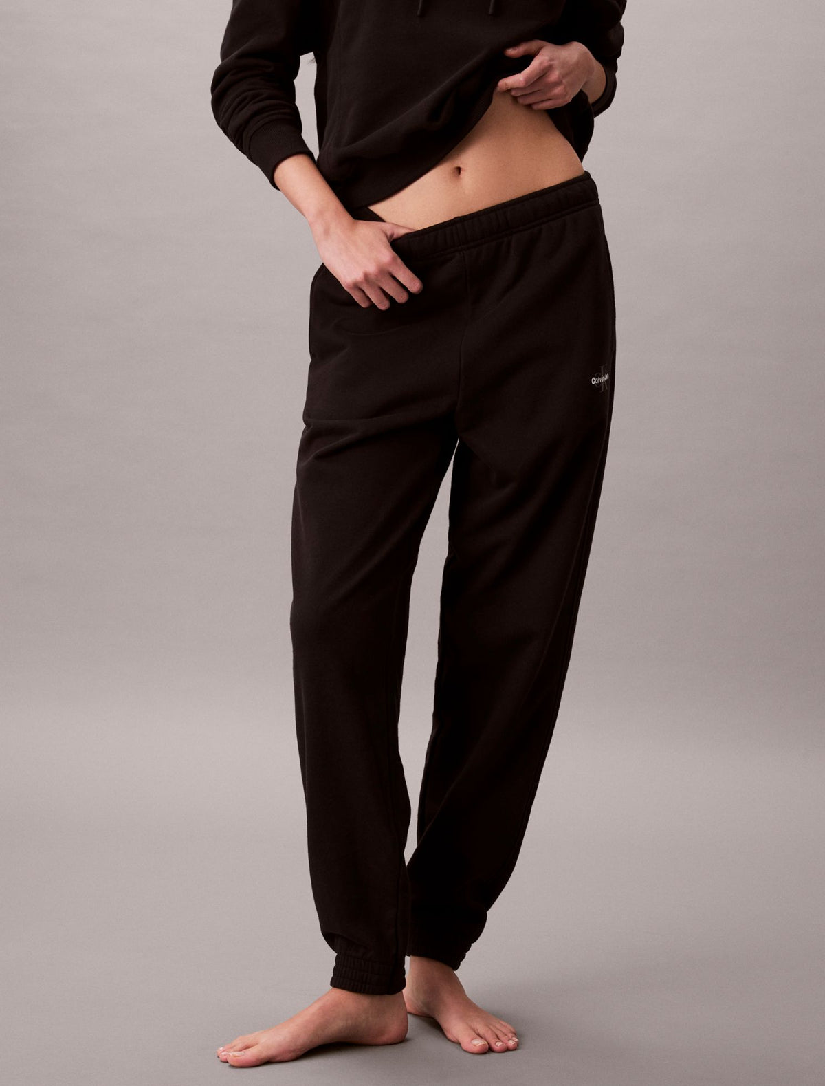 Calvin Klein Cotton Blend Terry Joggers