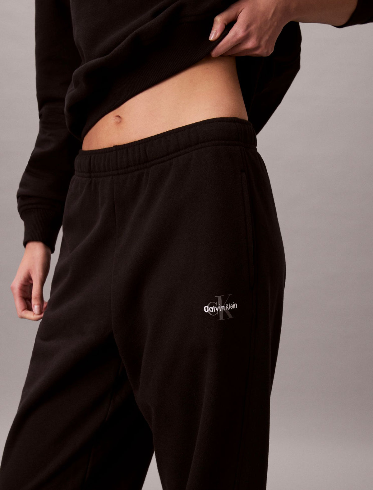 Calvin Klein Cotton Blend Terry Joggers