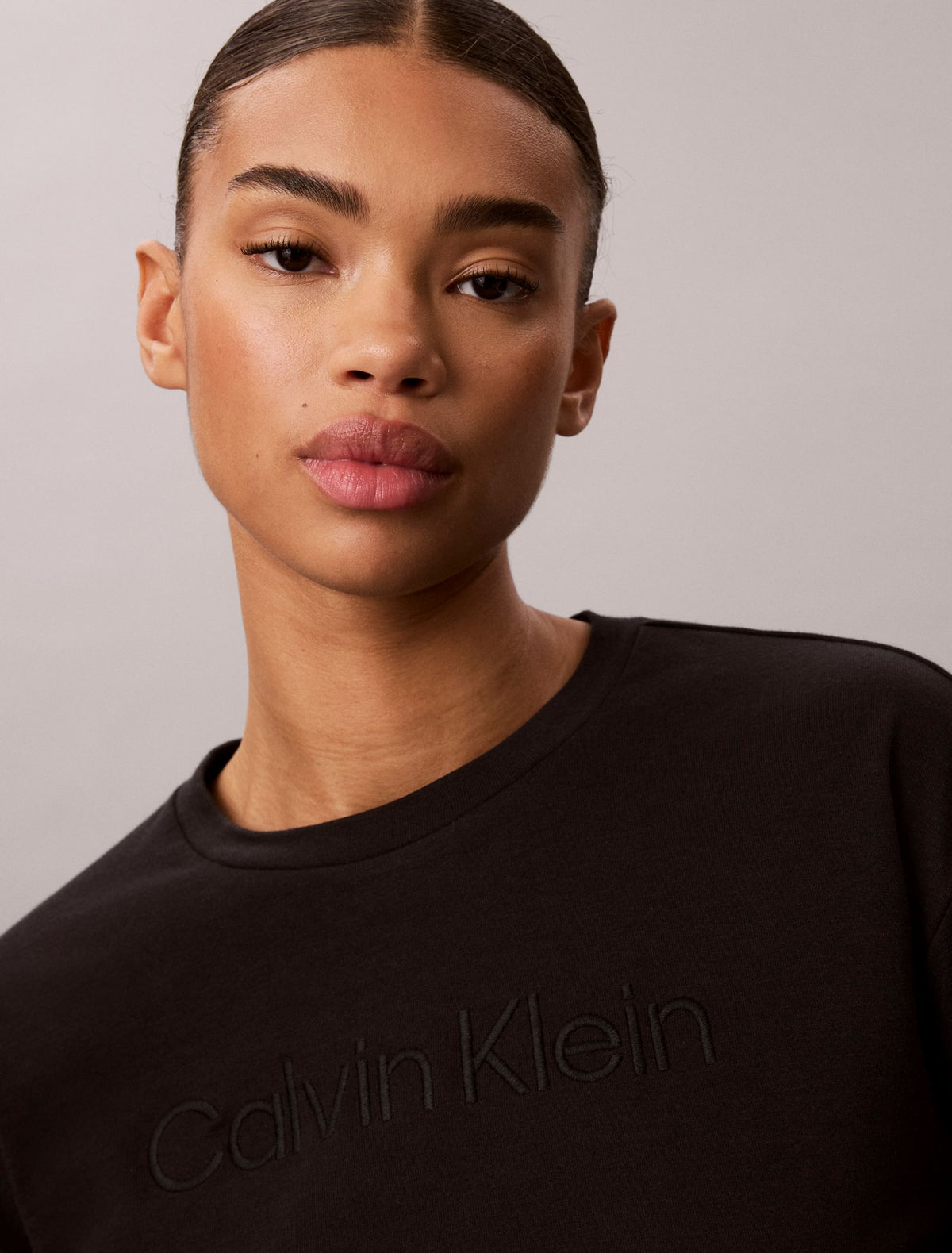 Calvin Klein Terry Lounge Relaxed Crewneck Sweatshirt