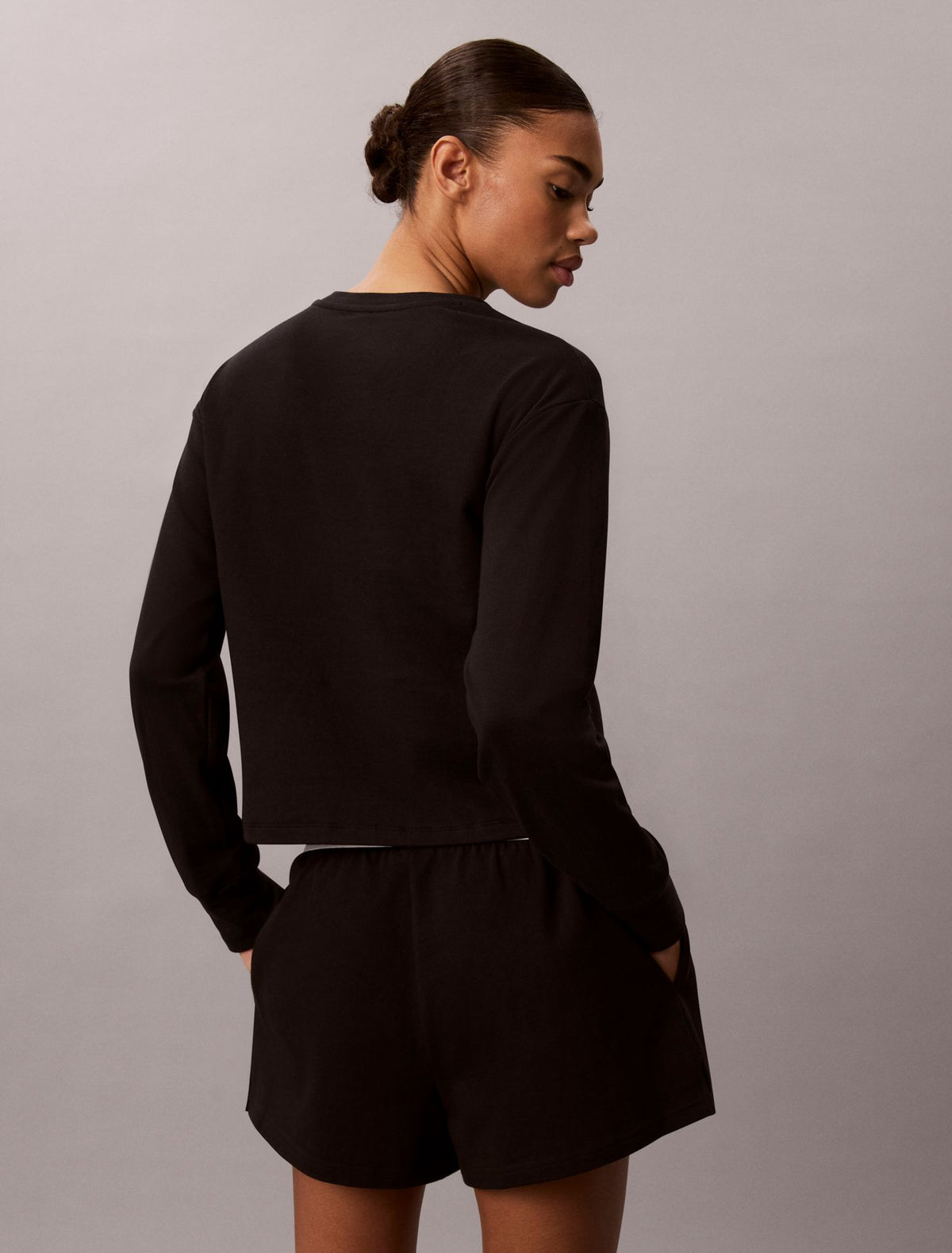 Calvin Klein Terry Lounge Relaxed Crewneck Sweatshirt