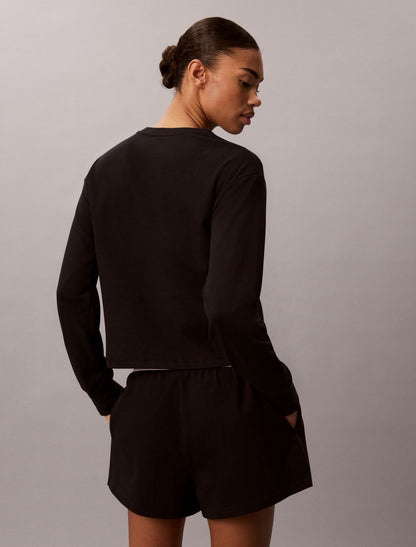 Calvin Klein Terry Lounge Relaxed Crewneck Sweatshirt