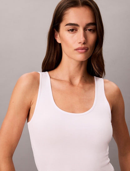 Calvin Klein Cotton Stretch Lounge Slim Tank Top
