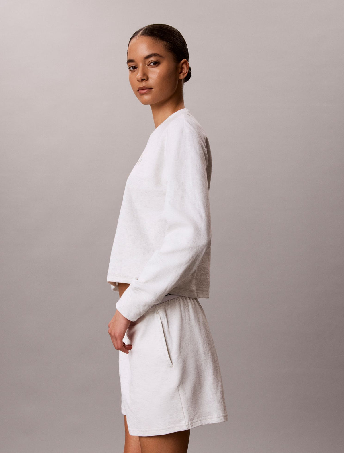 Calvin Klein Modern Terry Relaxed Sweatshirt