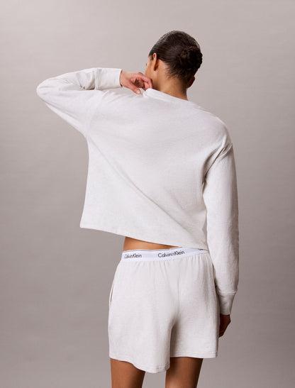 Calvin Klein Modern Terry Relaxed Sweatshirt