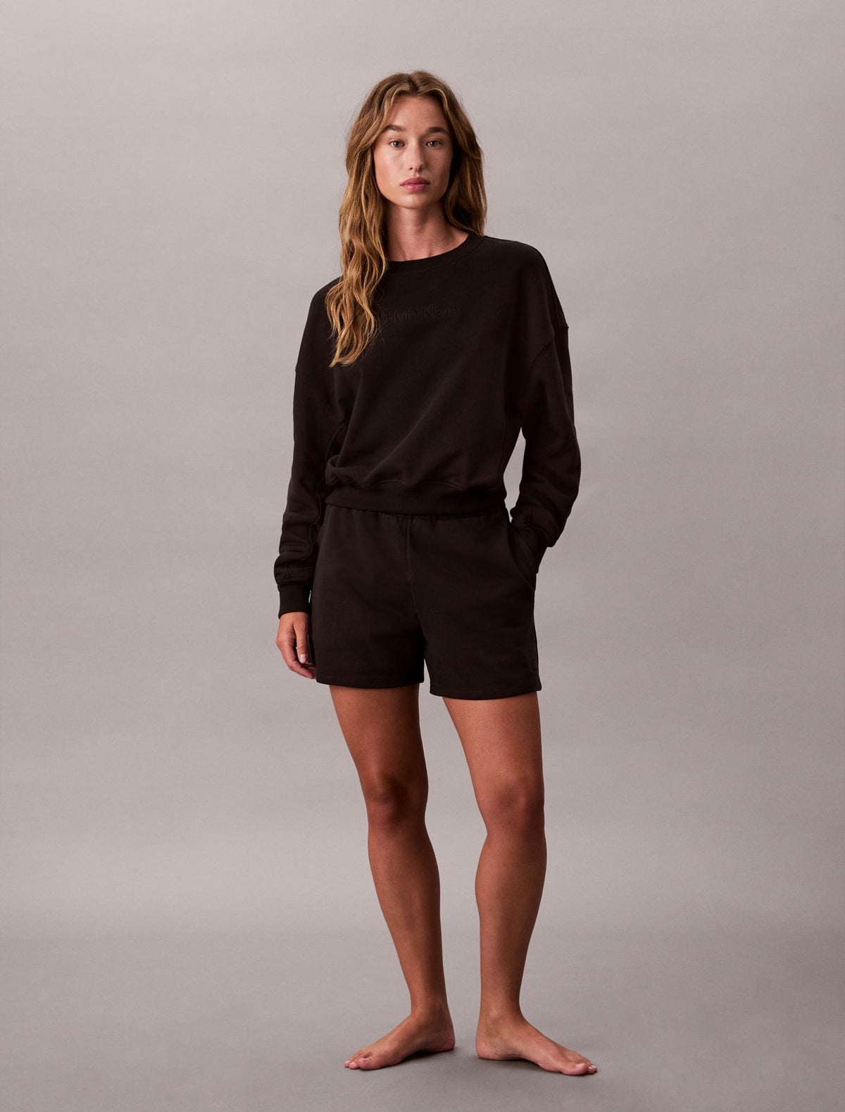 Calvin Klein Terry Lounge Relaxed Sweatshirt