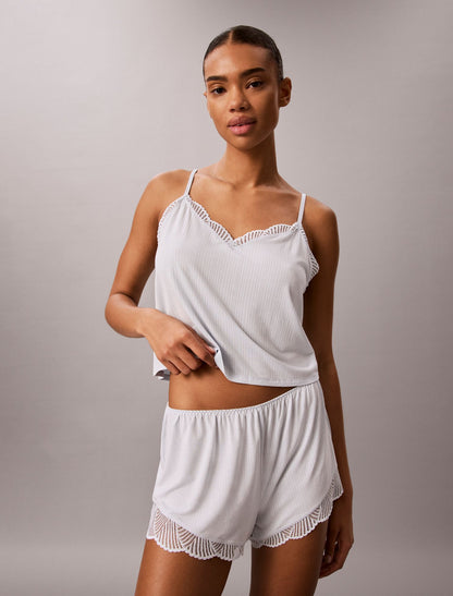 Calvin Klein Ultra Soft Modal Rib Lace Cami