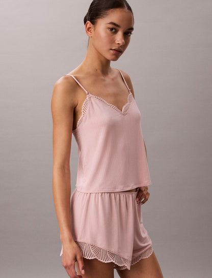 Calvin Klein Ultra Soft Modal Rib Lace Cami