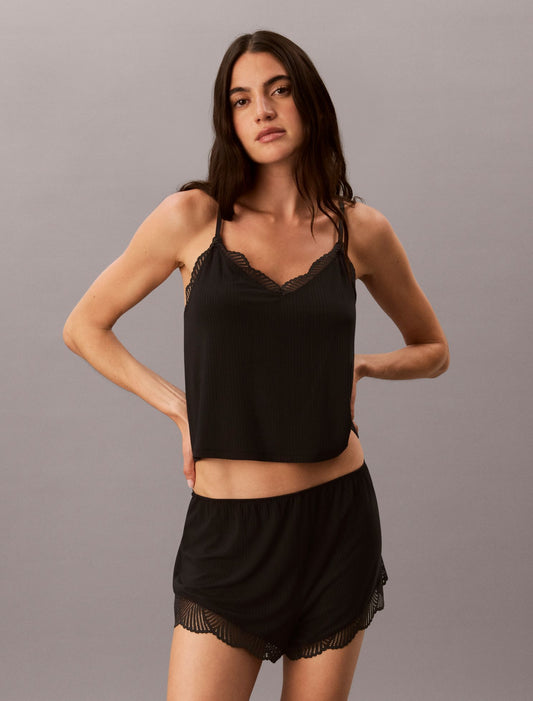 Calvin Klein Ultra Soft Modal Rib Lace Cami
