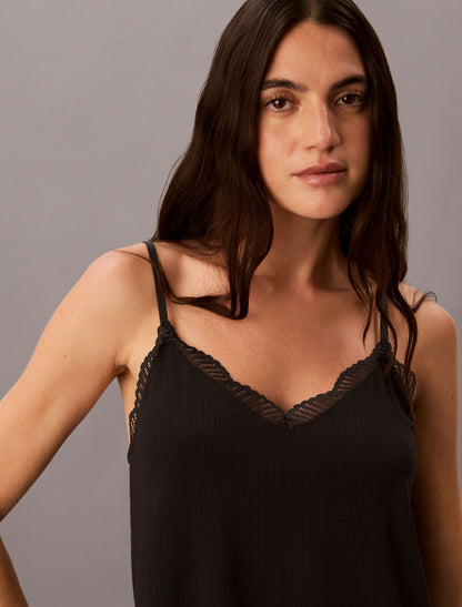 Calvin Klein Ultra Soft Modal Rib Lace Cami