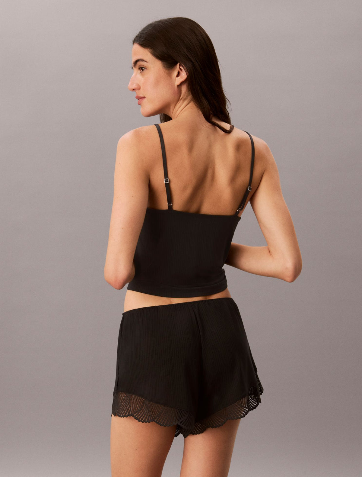 Calvin Klein Ultra Soft Modal Rib Lace Cami