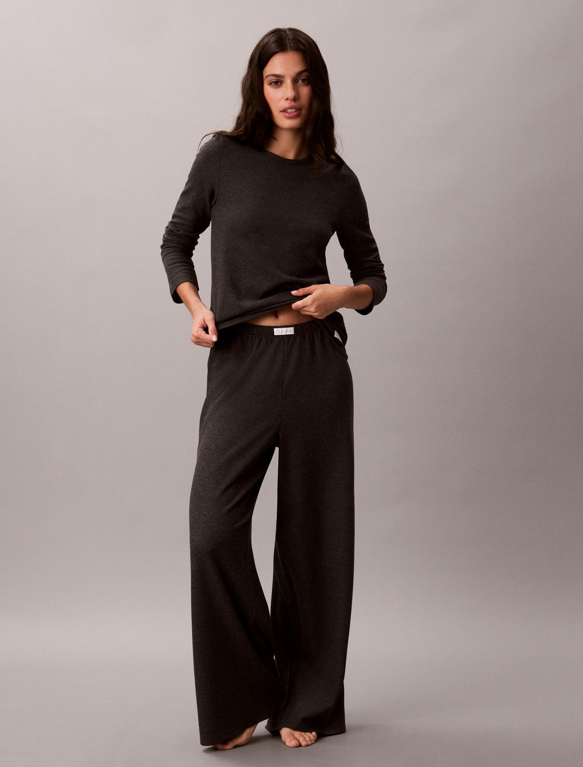 Calvin Klein Classic Comfort Cozy Waffle Pants