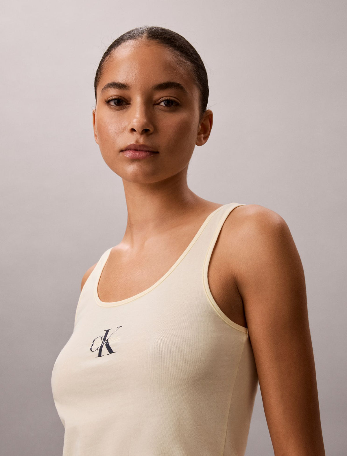 Calvin Klein Cotton Stretch Lounge Tank Top