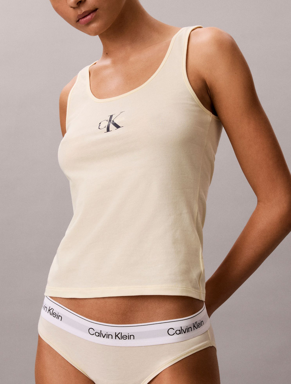 Calvin Klein Cotton Stretch Lounge Tank Top