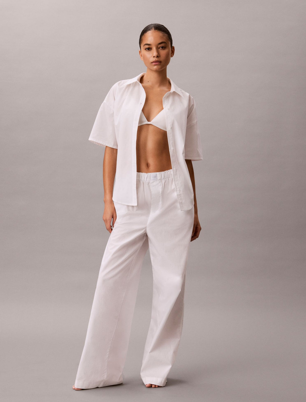 Calvin Klein Cotton Poplin Sleep Pants