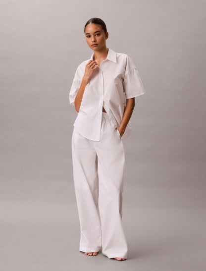 Calvin Klein Cotton Poplin Sleep Pants