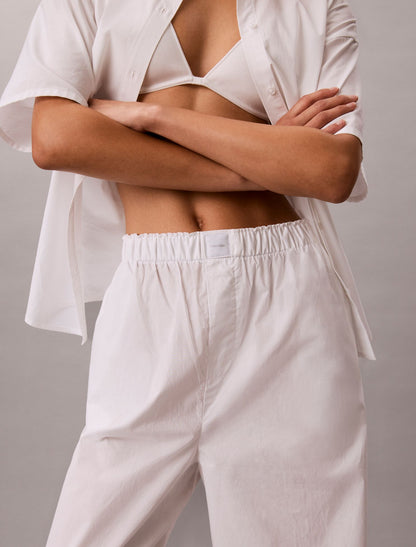 Calvin Klein Cotton Poplin Sleep Pants