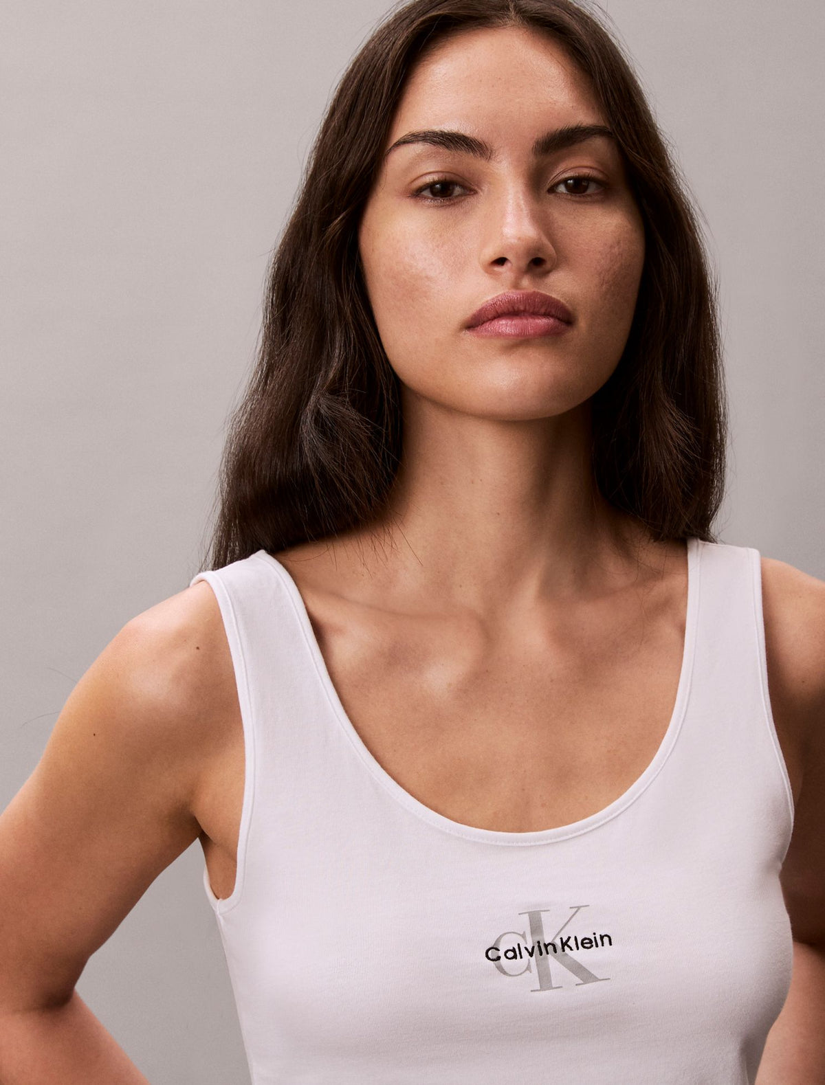 Calvin Klein Cotton Stretch Lounge Tank Top