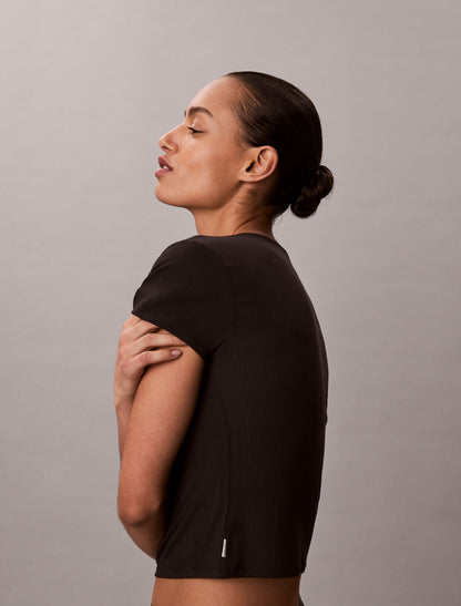 Calvin Klein Modal Stretch Drop Needle Baby Tee