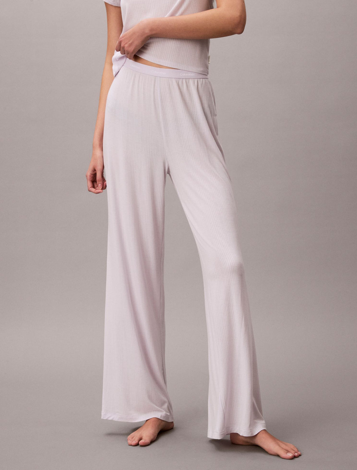 Calvin Klein Modal Stretch Drop Needle Wide Leg Pants