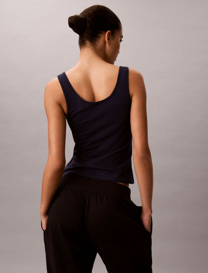 Calvin Klein Cotton Stretch Lounge Tank Top