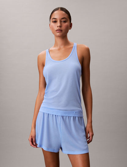 Calvin Klein Lightweight Waffle Pull-On Shorts