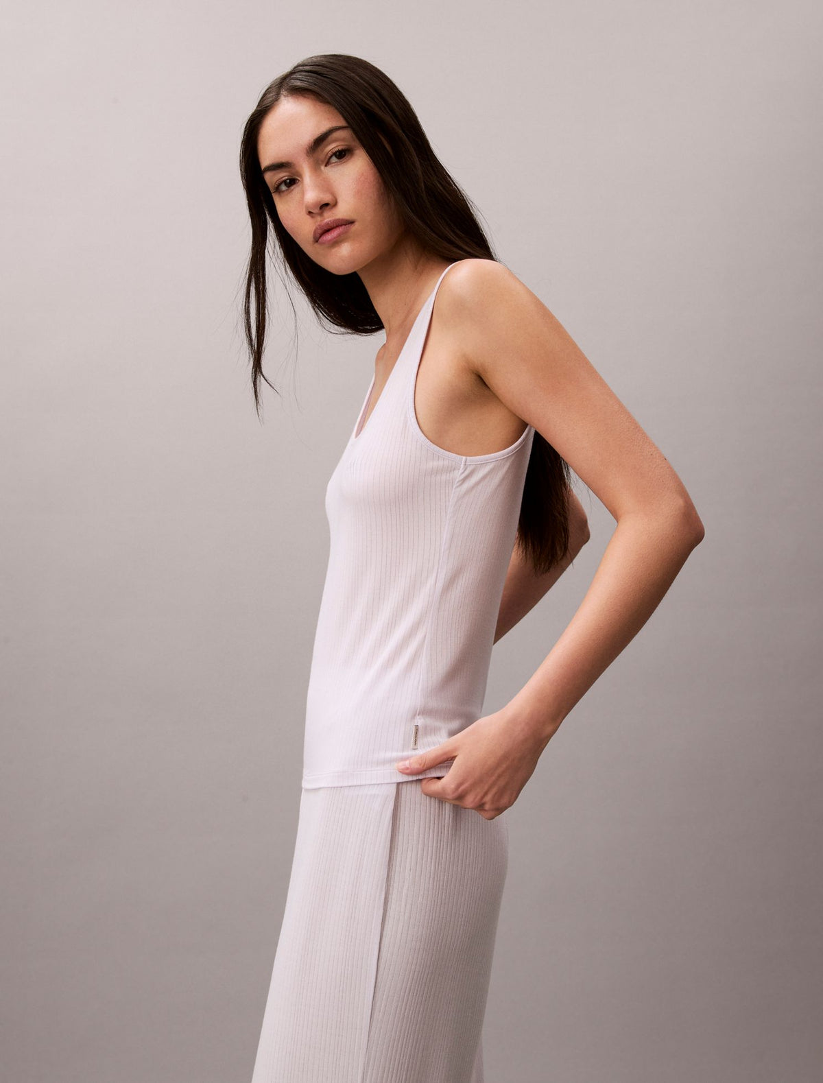 Calvin Klein Ultra Soft Modal Drop Needle Tank Top