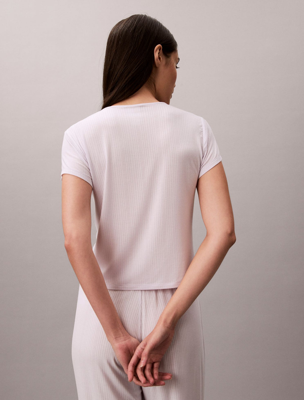 Calvin Klein Modal Stretch Drop Needle Baby Tee