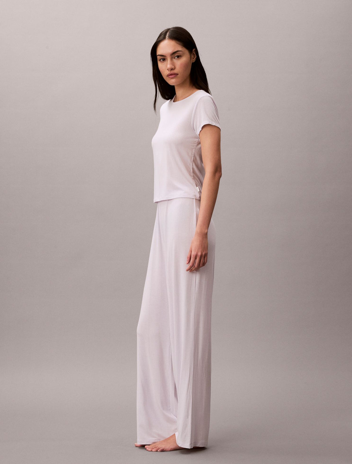 Calvin Klein Modal Stretch Drop Needle Baby Tee