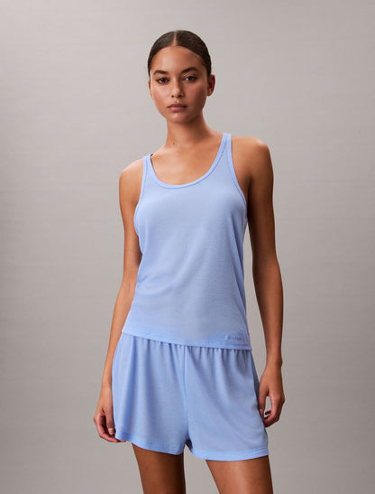 Calvin Klein Tissue Waffle Tank Top